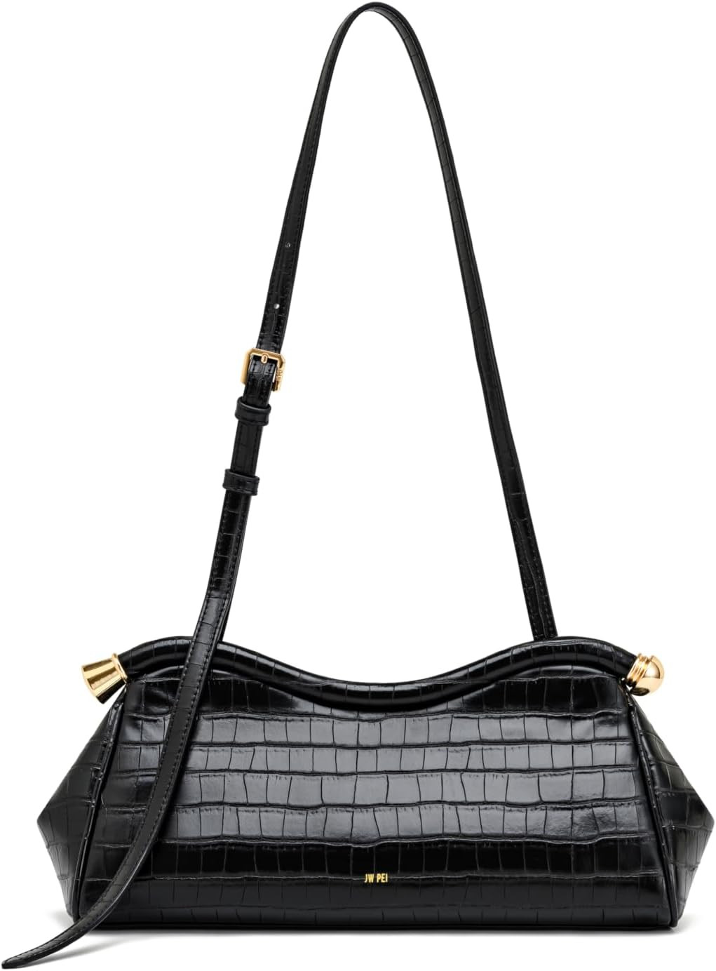 JW PEI Women's Naomi Satin Curved Shoulder Bag | Amazon (US)