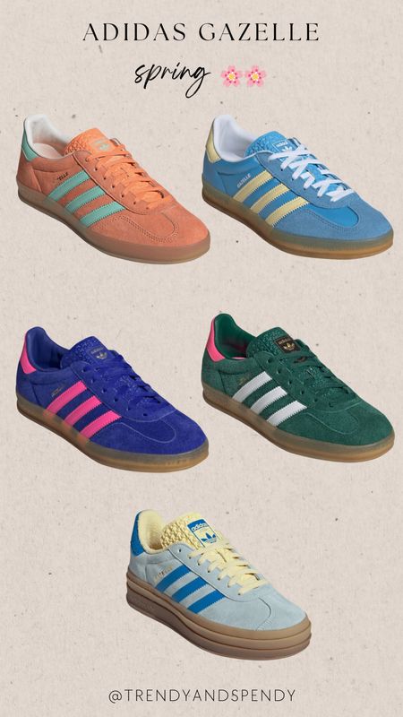 Adidas gazelle spring colors 🌈✨🌸


#LTKshoecrush #LTKstyletip #LTKSeasonal