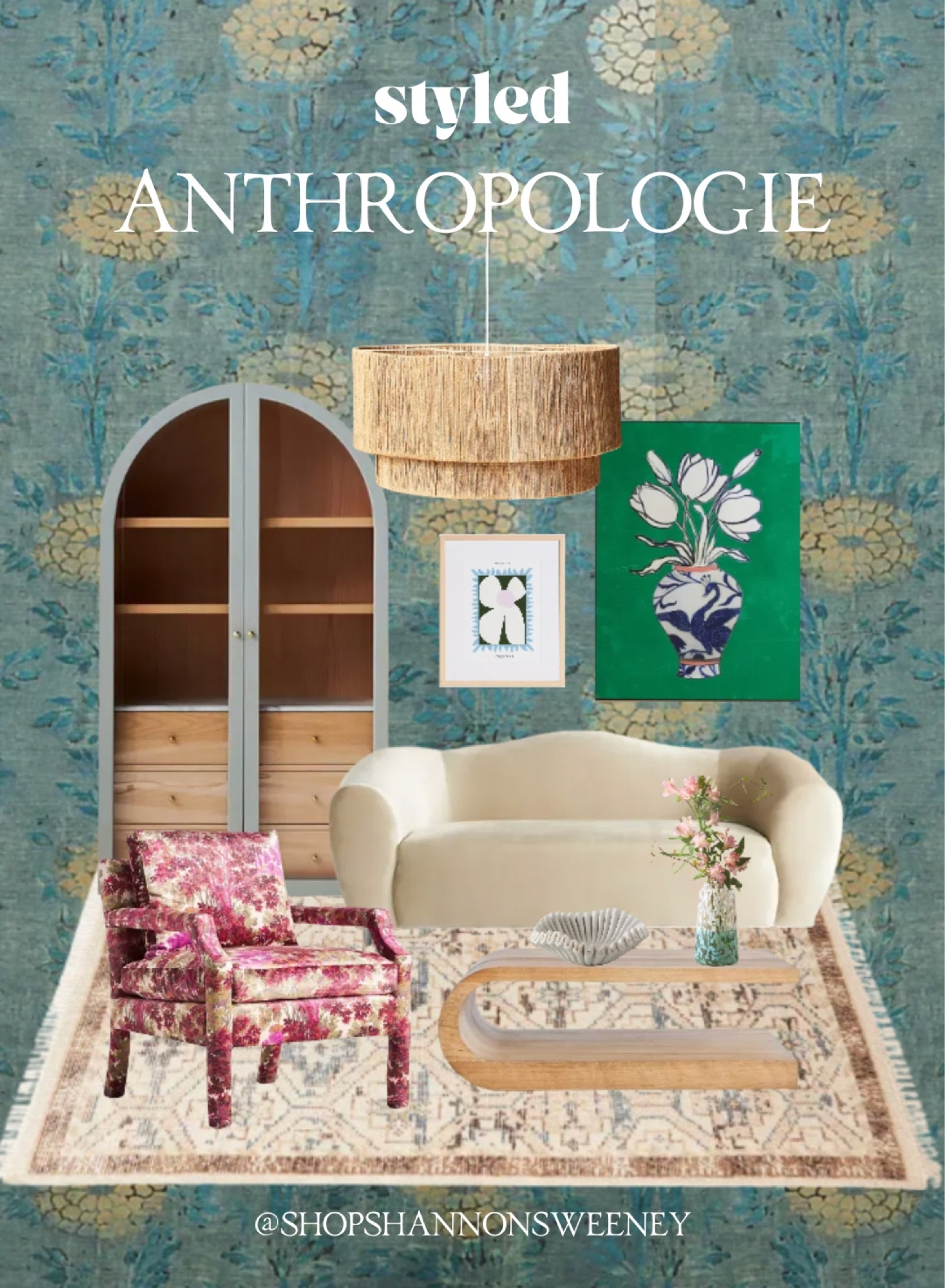 Styled- Anthropologie Home Decor Living Room 

#LTKhome #LTKstyletip #LTKFind