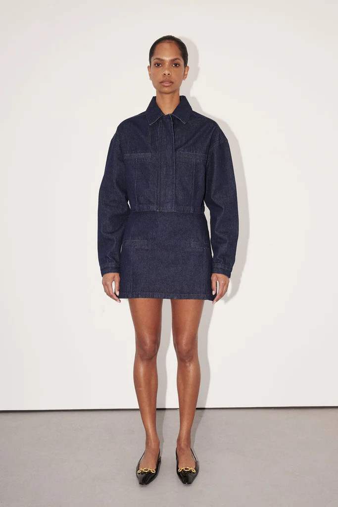 ALBERTA INDIGO DENIM JACKET | DISSH