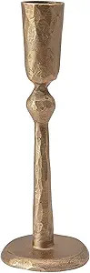 Creative Co-Op Hand-Forged Metal Taper, Antique Brass Finish Candle Holder | Amazon (US)