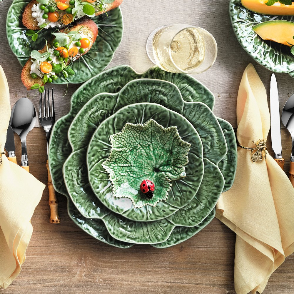 Bordallo Pinheiro Cabbage Appetizer Plate | Williams-Sonoma