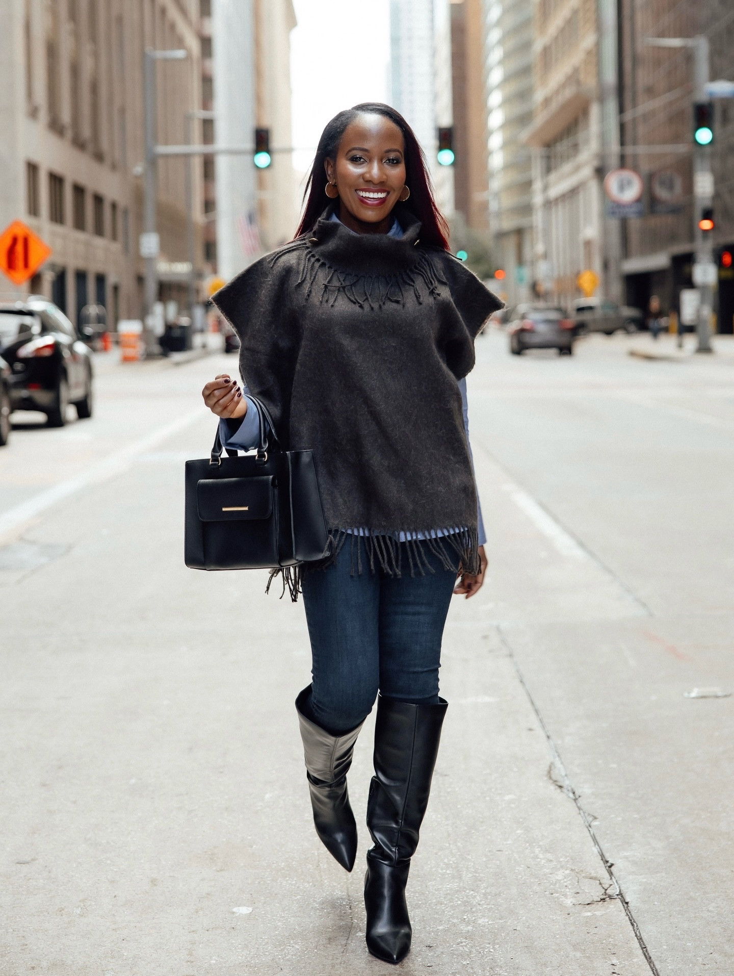 Chic winter work fashion. 

#LTKSeasonal #LTKWorkwear