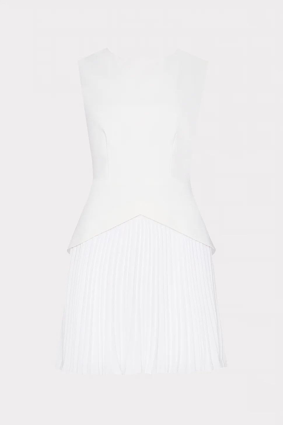 Haddy Pleated Mini Dress | MILLY