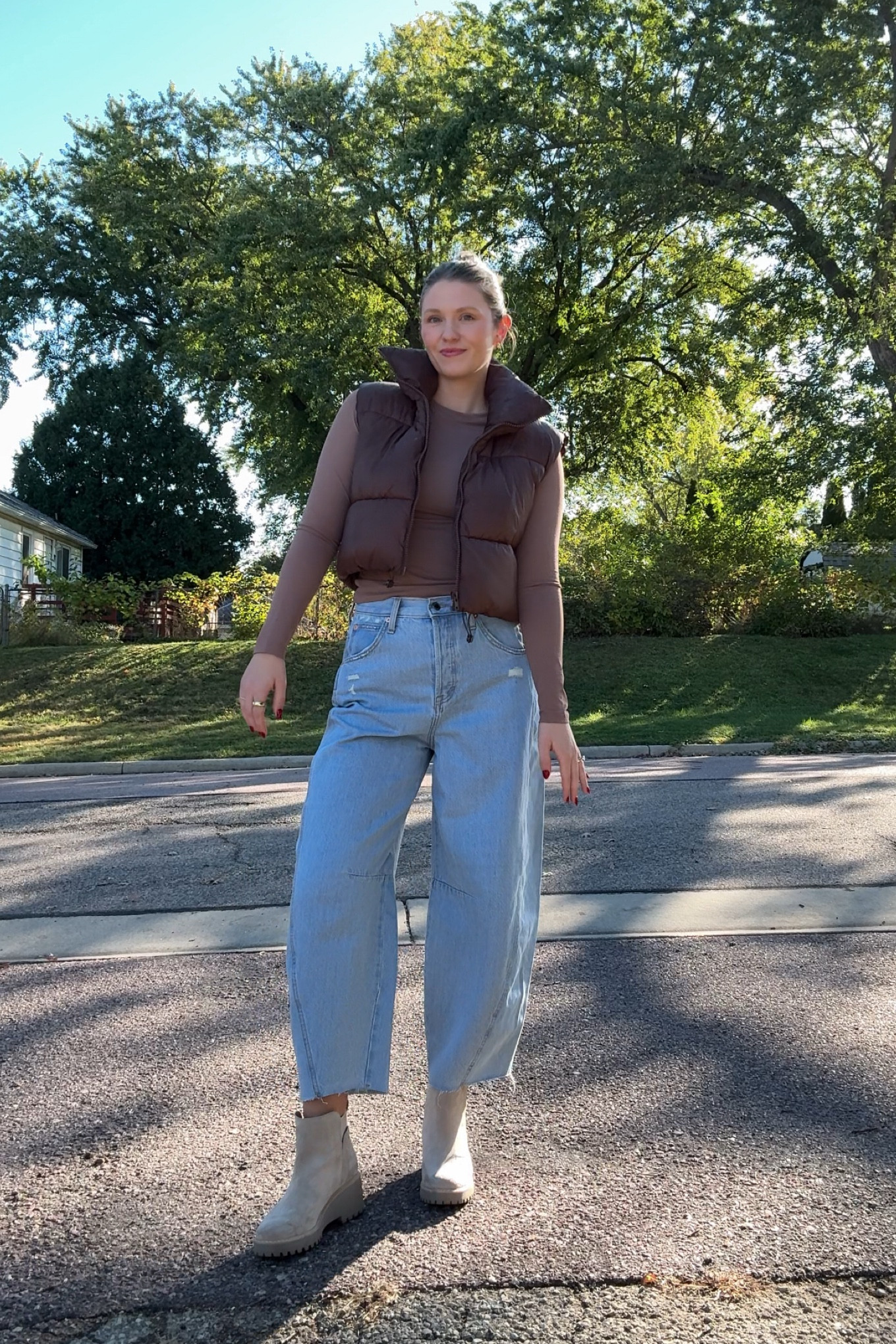 Pumpkin patch ootd- these jeans were on sale for $18 🤯

#LTKSeasonal