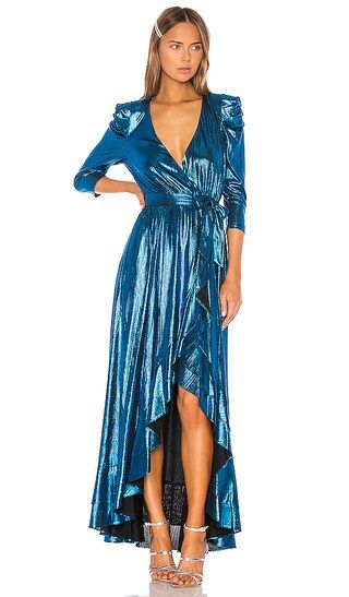 x REVOLVE Flora Gown in Turquoise | Revolve Clothing (Global)