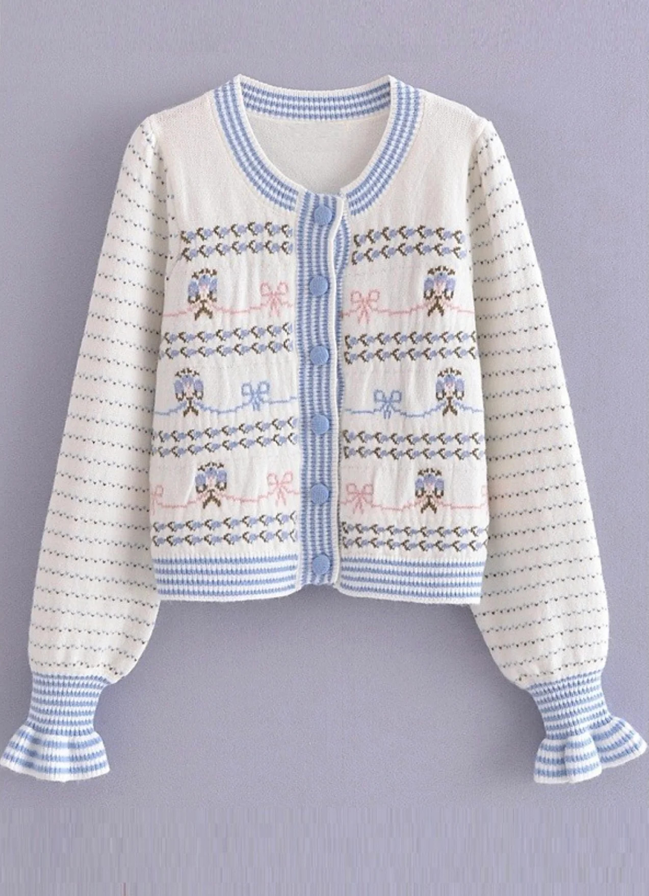 Genevieve Knit Cardigan Sweater | La Mère Village