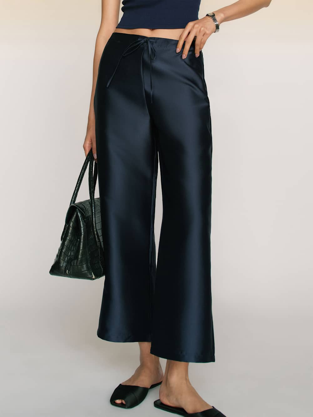 Olina Cropped Pant | Reformation (Global)
