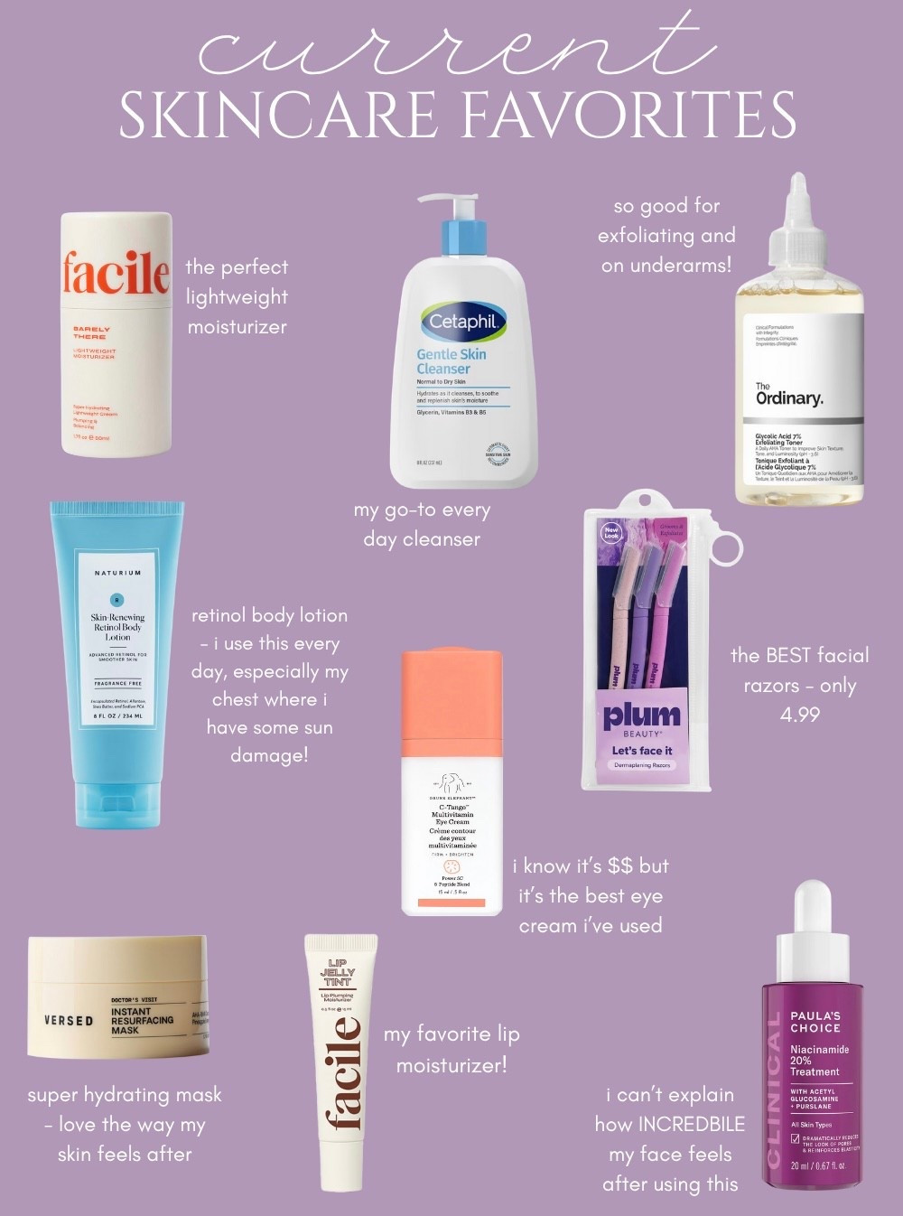 skincare favs 🫧

#LTKgrwm #LTKFindsUnder50 #LTKBeauty