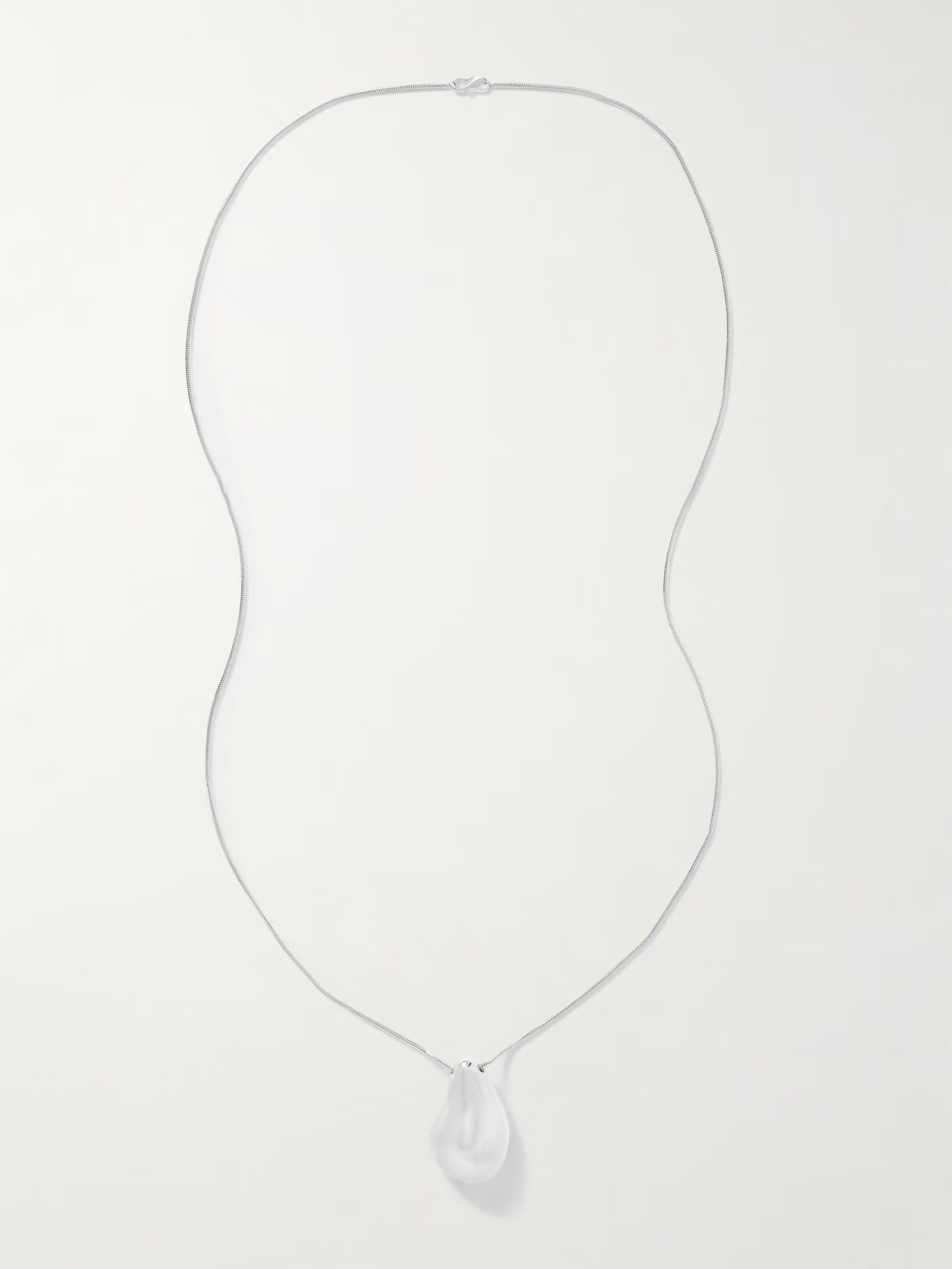 The Betty convertible silver and leather necklace | NET-A-PORTER APAC