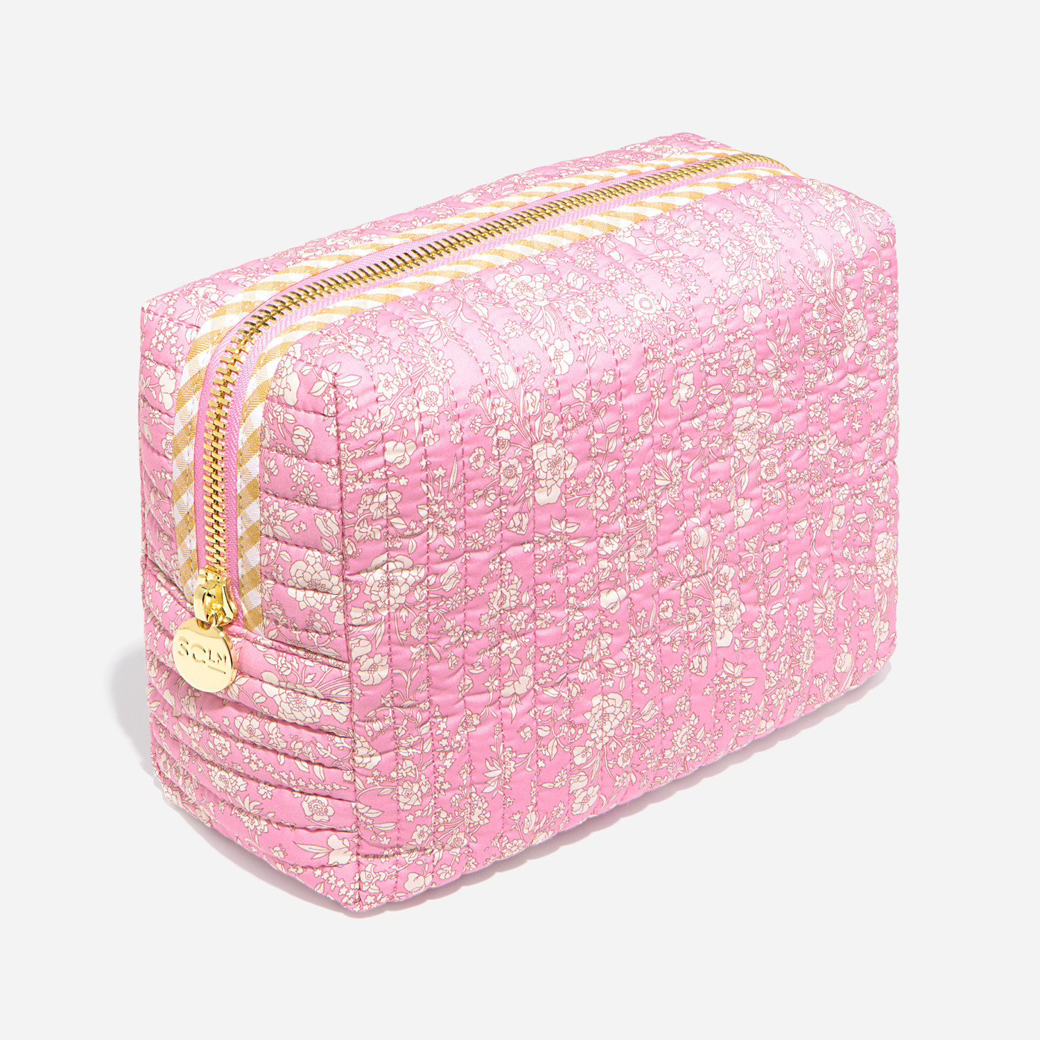 Large Quilted Pouch Made with Liberty Fabric | Stoney Clover Lane | Stoney Clover Lane