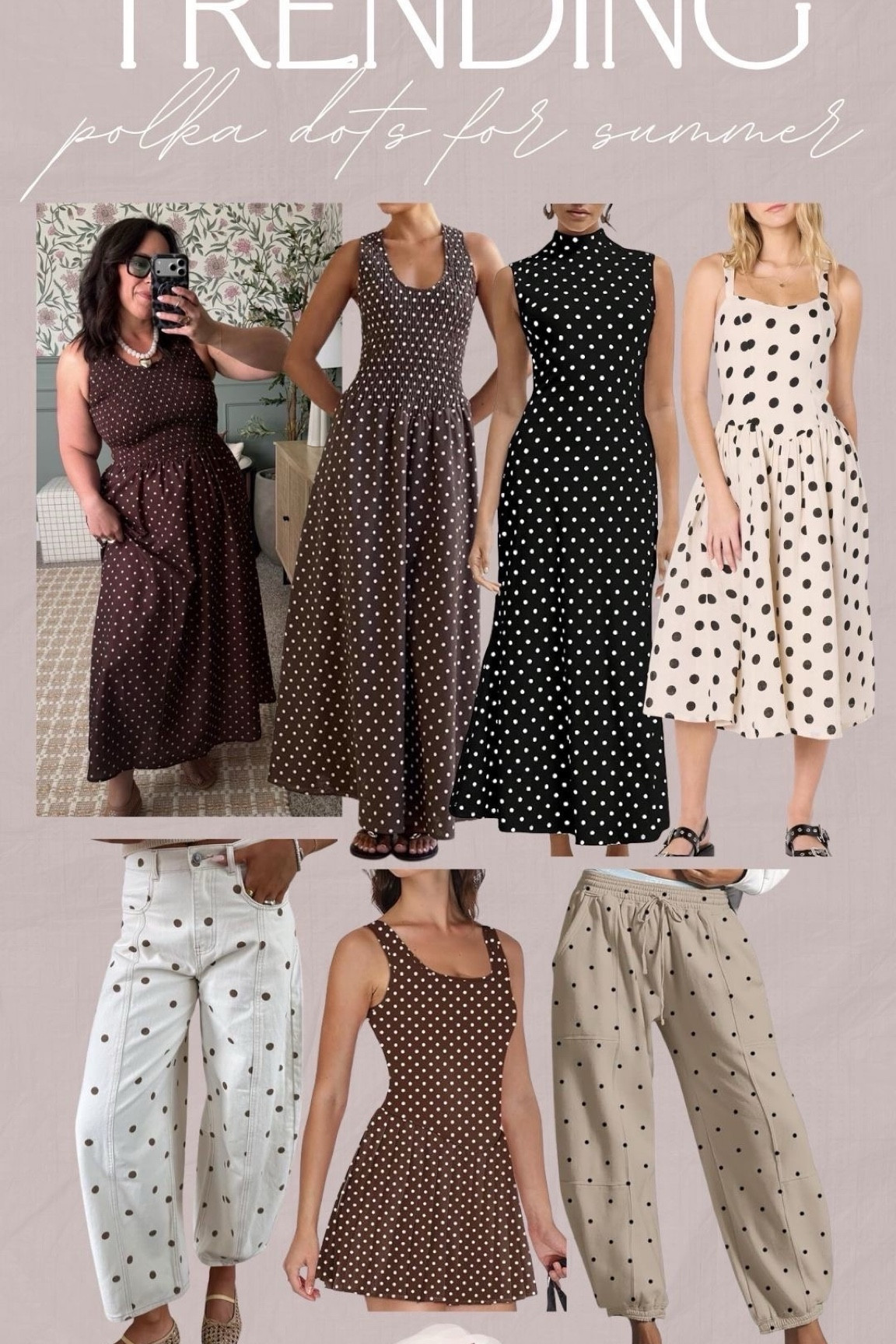 Polka Dots are SO in for summer! These are some of my favorite polka dot pieces all from Amazon!

amazon fashion, amazon summer fashion, amazon outfits, summer style, summer trend, amazon dresses, midsize approved 

#LTKSeasonal #LTKootd #LTKMidsize