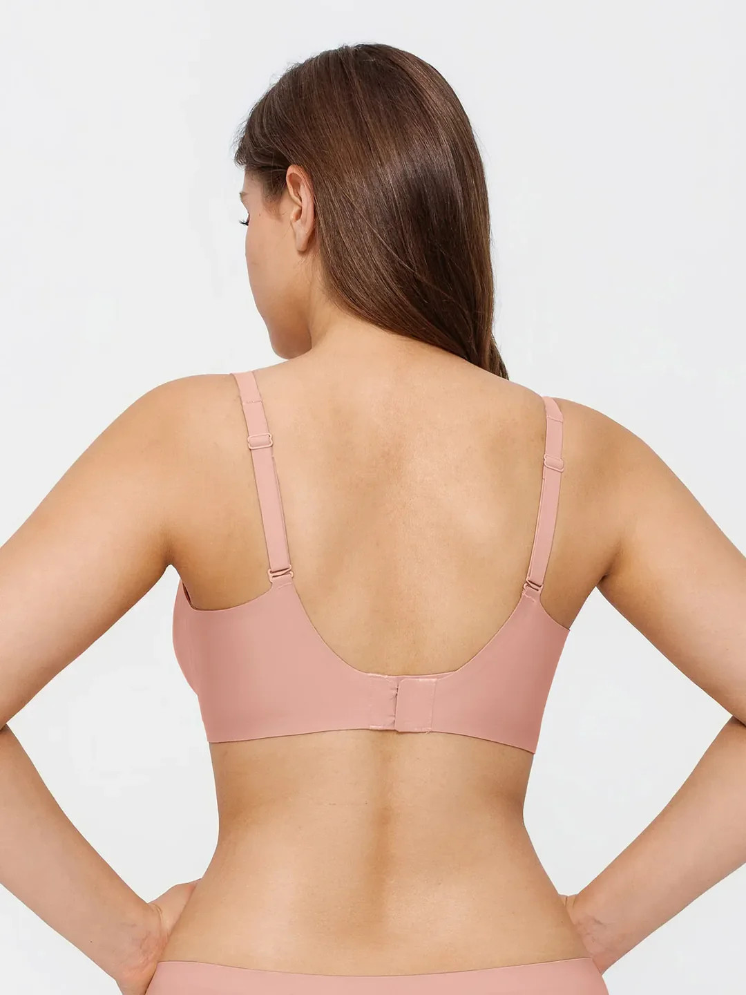 Seamless Wireless Jelly Leopard Contour Minimizer Support Bra | Popilush