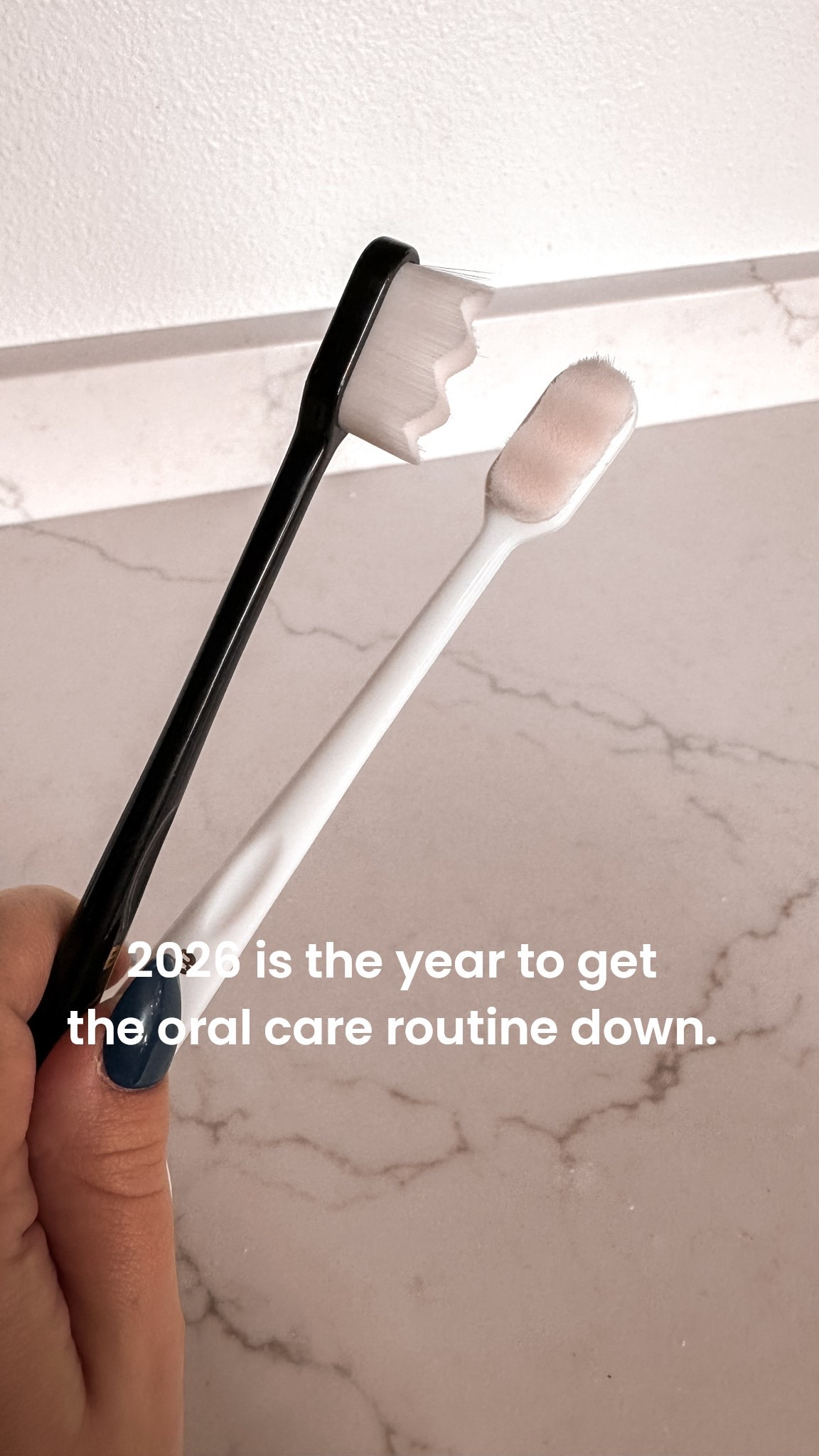 Everyone’s been talking about how nano toothbrushes are so good for your gums. And after four pregnancies mine could use some serious help. So here’s to 2026 and better gum and oral health. Who’s with me?

#ltkamazon #nanotoothbrush 

#LTKgrwm #LTKmorningroutine #LTKselfcare