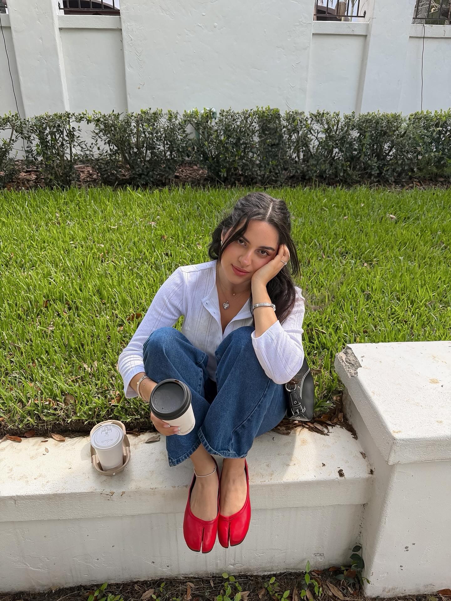 controversial shoe choice and i stand by it 🙂‍↕️