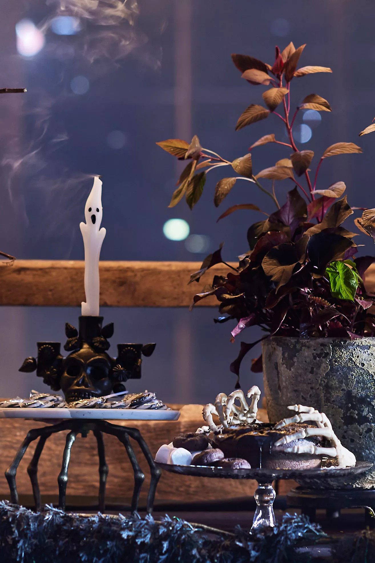 Happy Haunting Taper Candles, Set of 2 | Anthropologie (US)