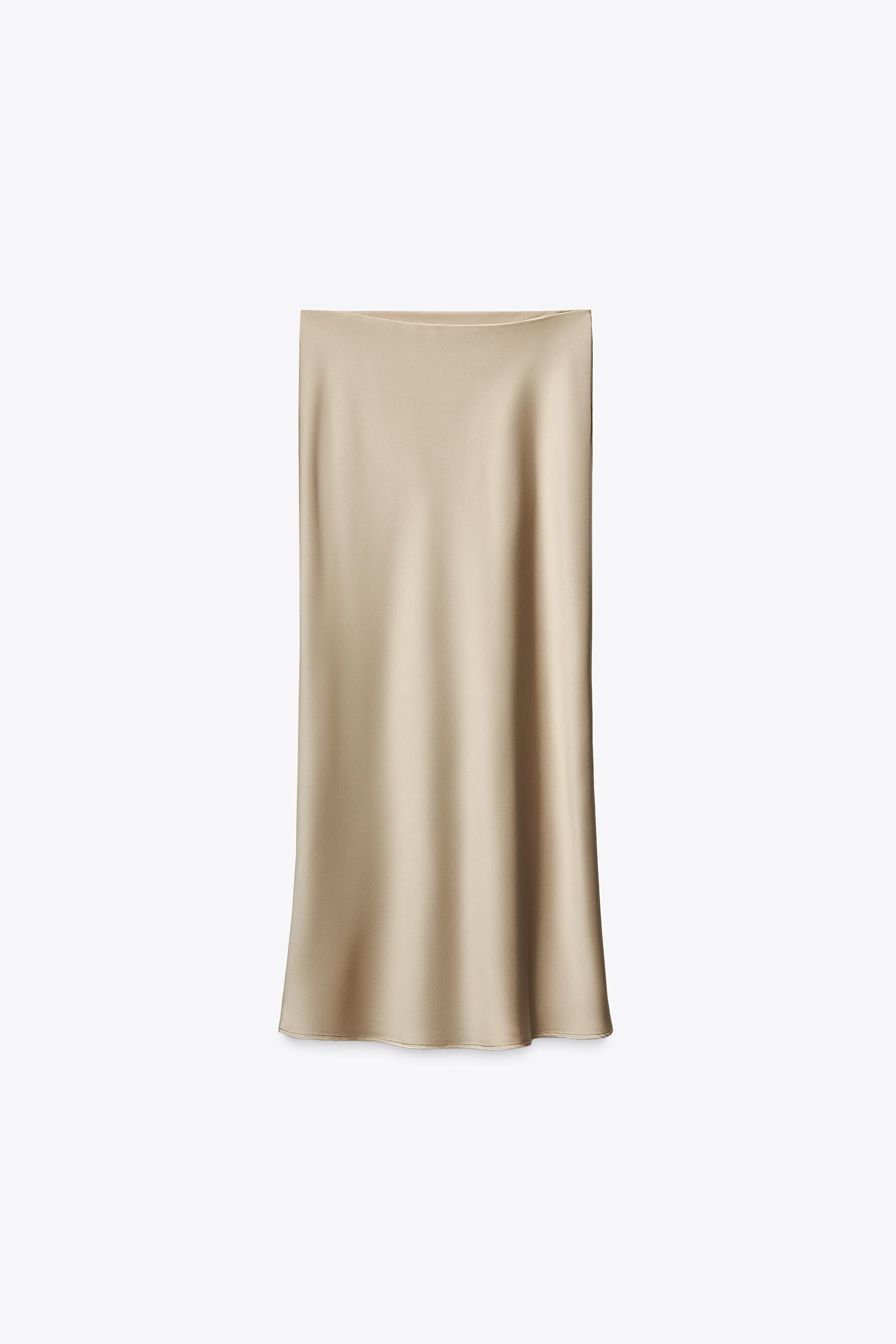 FEW ITEMS LEFTSATIN MIDI SKIRT29.99 GBP Cava MARSALA Brown Black Ecru Russet Burgundy Mid-greenCa... | Zara US