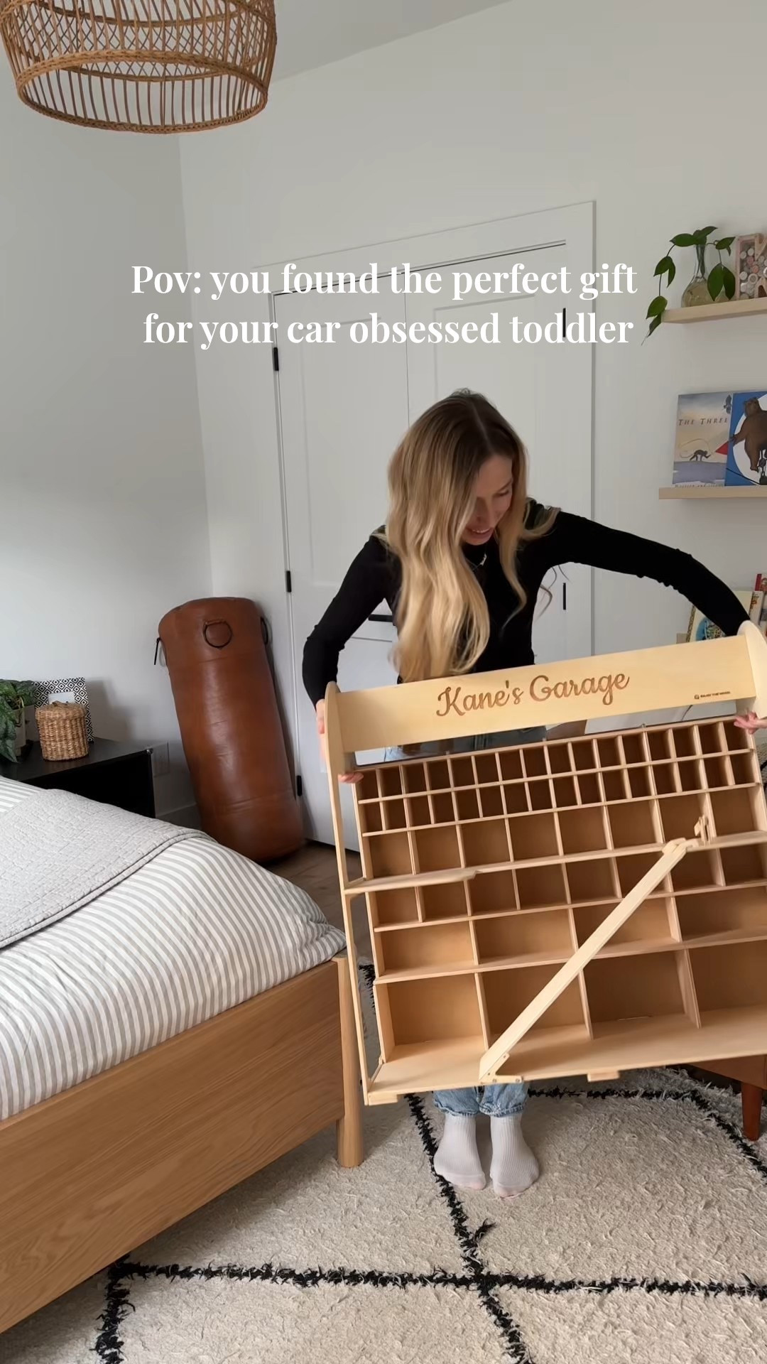 Use code HOLLY15 for 15% off 🫶🏼 My toddler is going to be one happy boy waking up to this toy car garage on Christmas morning 🥹✨ 

#LTKKids #LTKHoliday #LTKGiftGuide