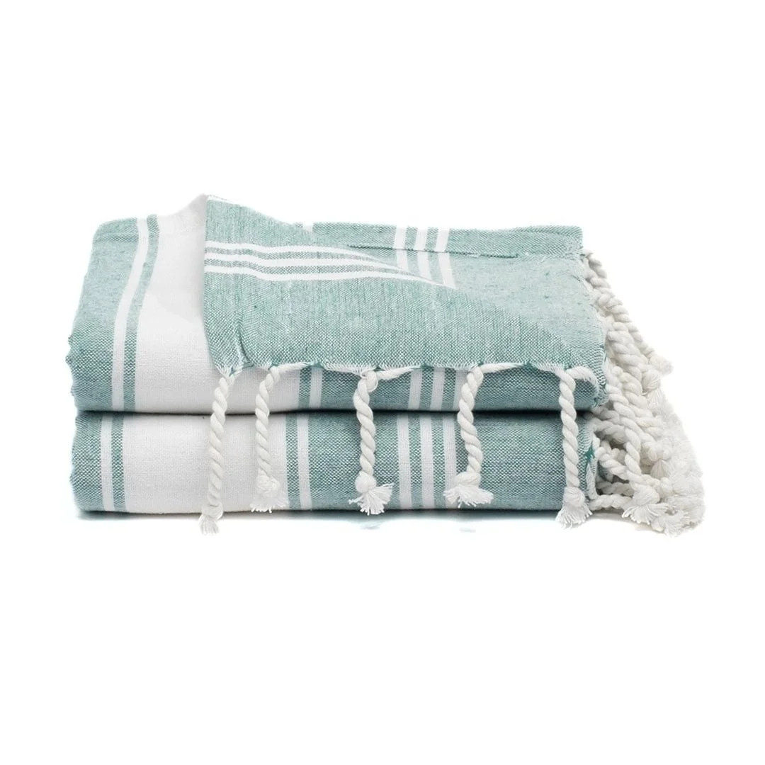 Top Cotton Cotton Turkish Beach Towel - 36” x 72”- Pack of 2 Large, Bathroom, Beach Essential... | Walmart (US)