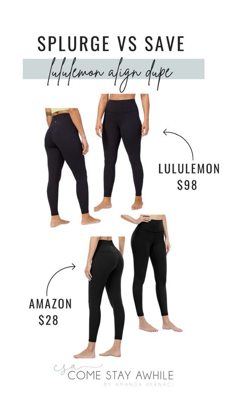 I found another top notch Amazon deal for you! #lululemonalign #lululemondupe #leggings

#LTKsalealert #LTKfit #LTKunder50