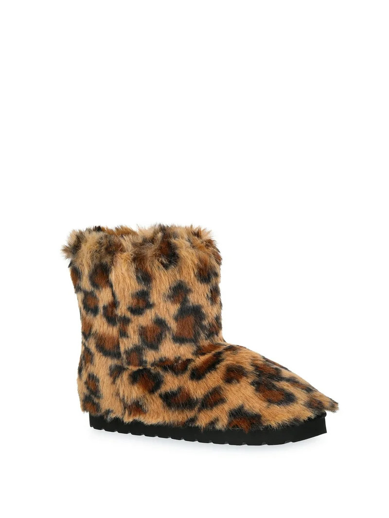 Madden NYC Womens Faux Fur Winter Booties | Walmart (US)