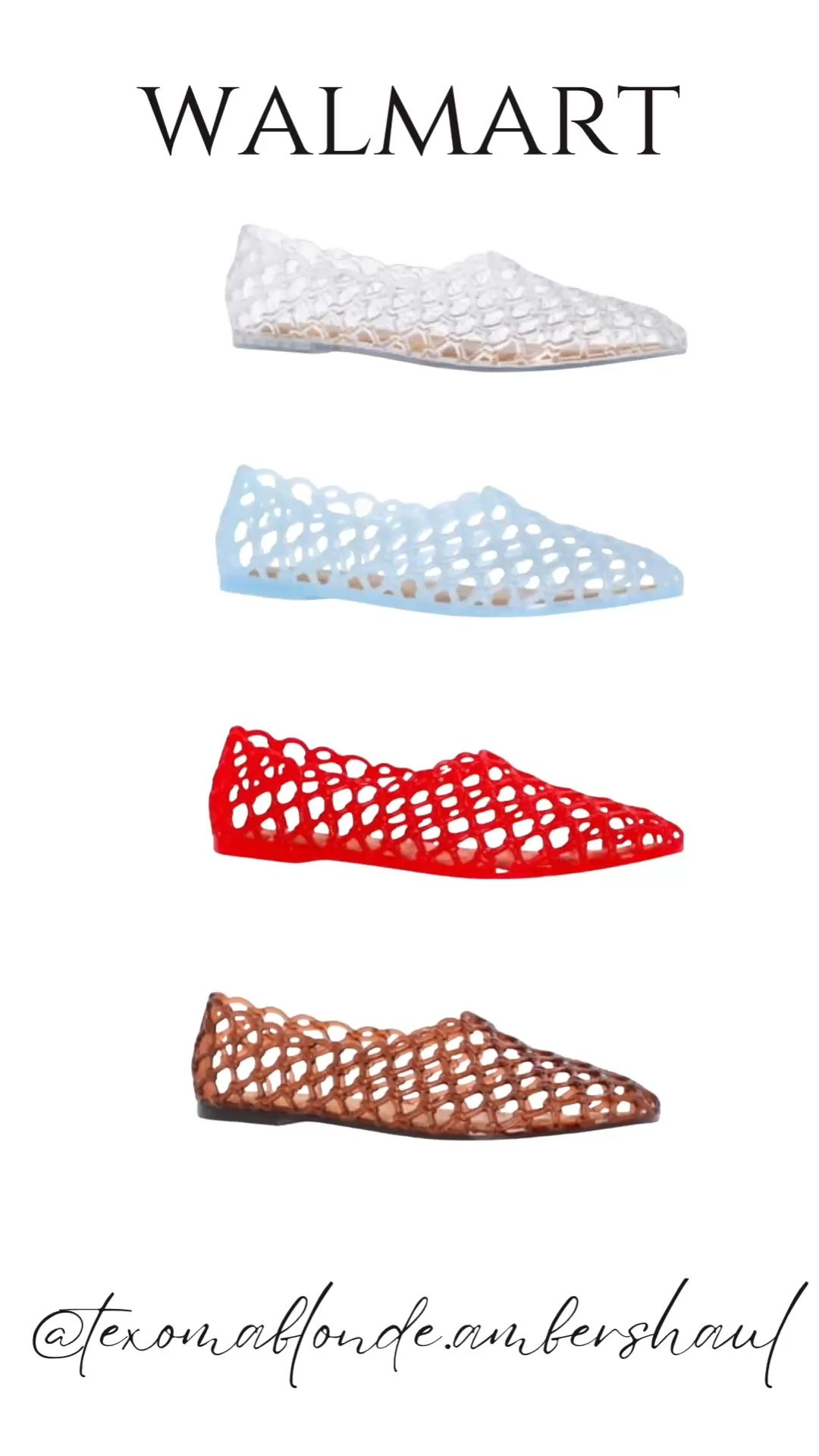 Walmart is on point! Love these Jelly Shoes. Ordering every color🤩

#LTKSaleAlert #LTKmomlife #LTKOver40