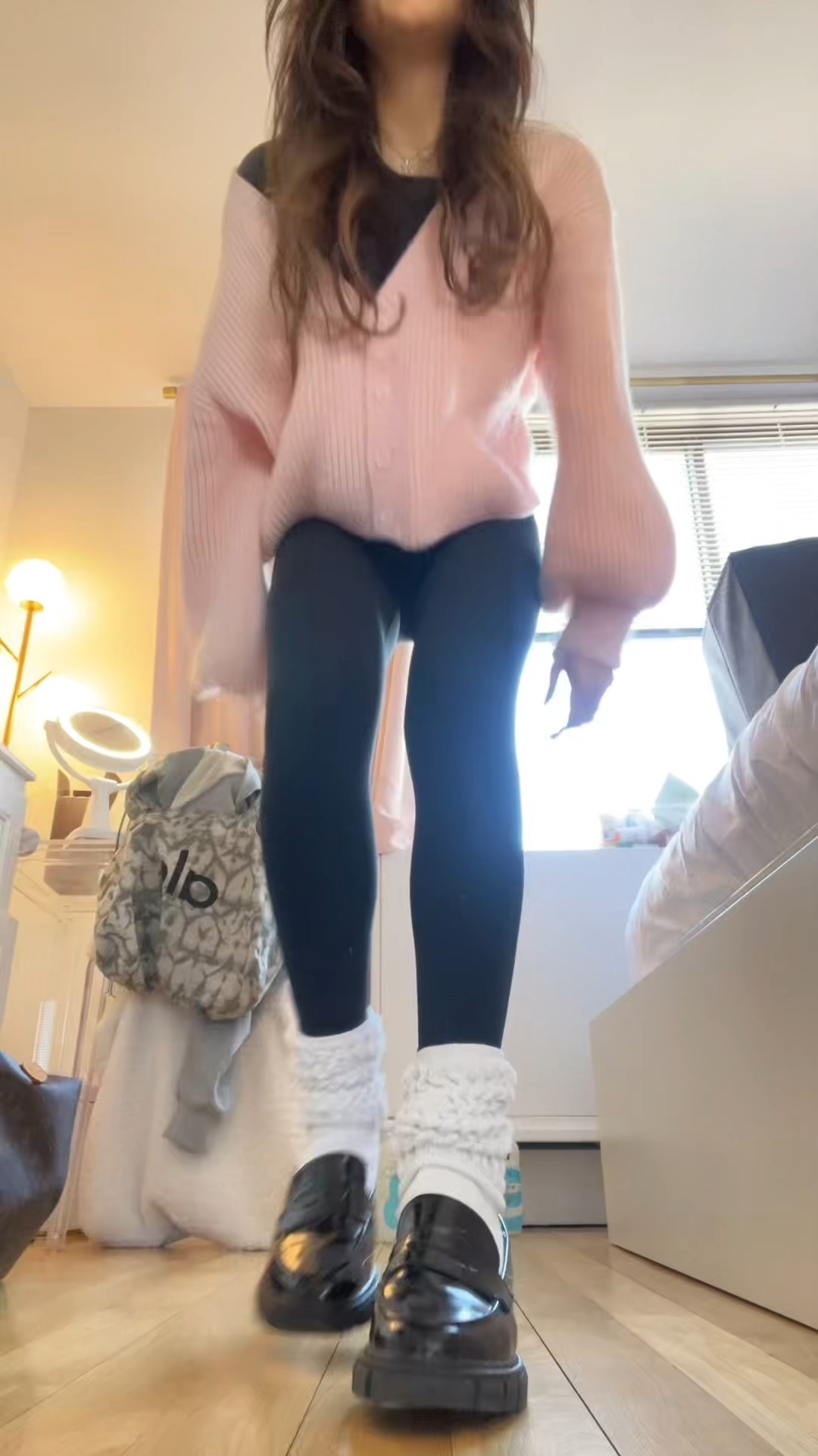 size XS leggings- Sold out but linked similar 
Edikted Pink cardigan on SALE!!- S
Le specs glasses (diff color but same style linked) 

#LTKActive #LTKStyleTip #LTKFindsUnder100