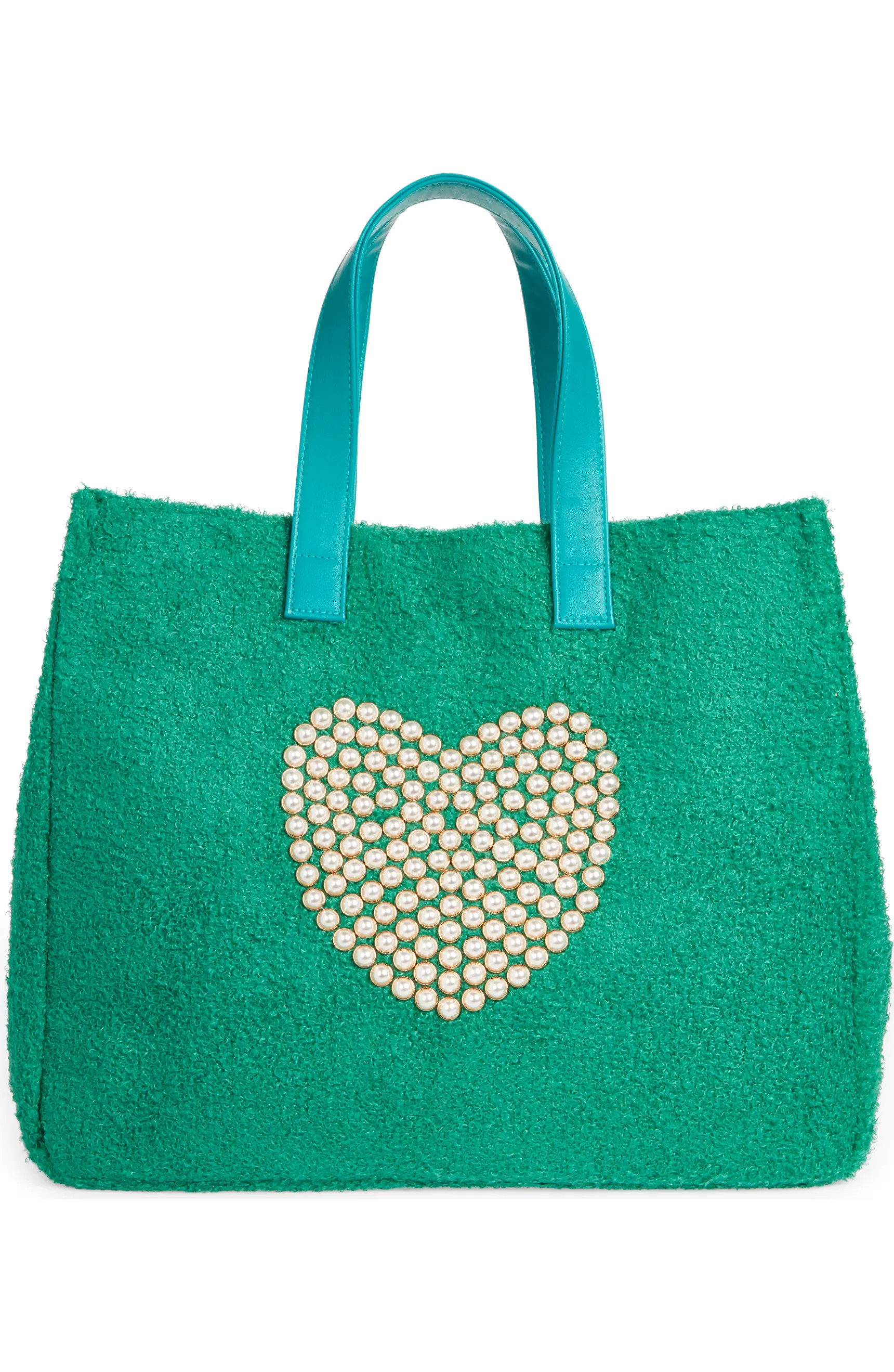 btb Los Angeles Heart Teddy Tote | Nordstrom | Nordstrom