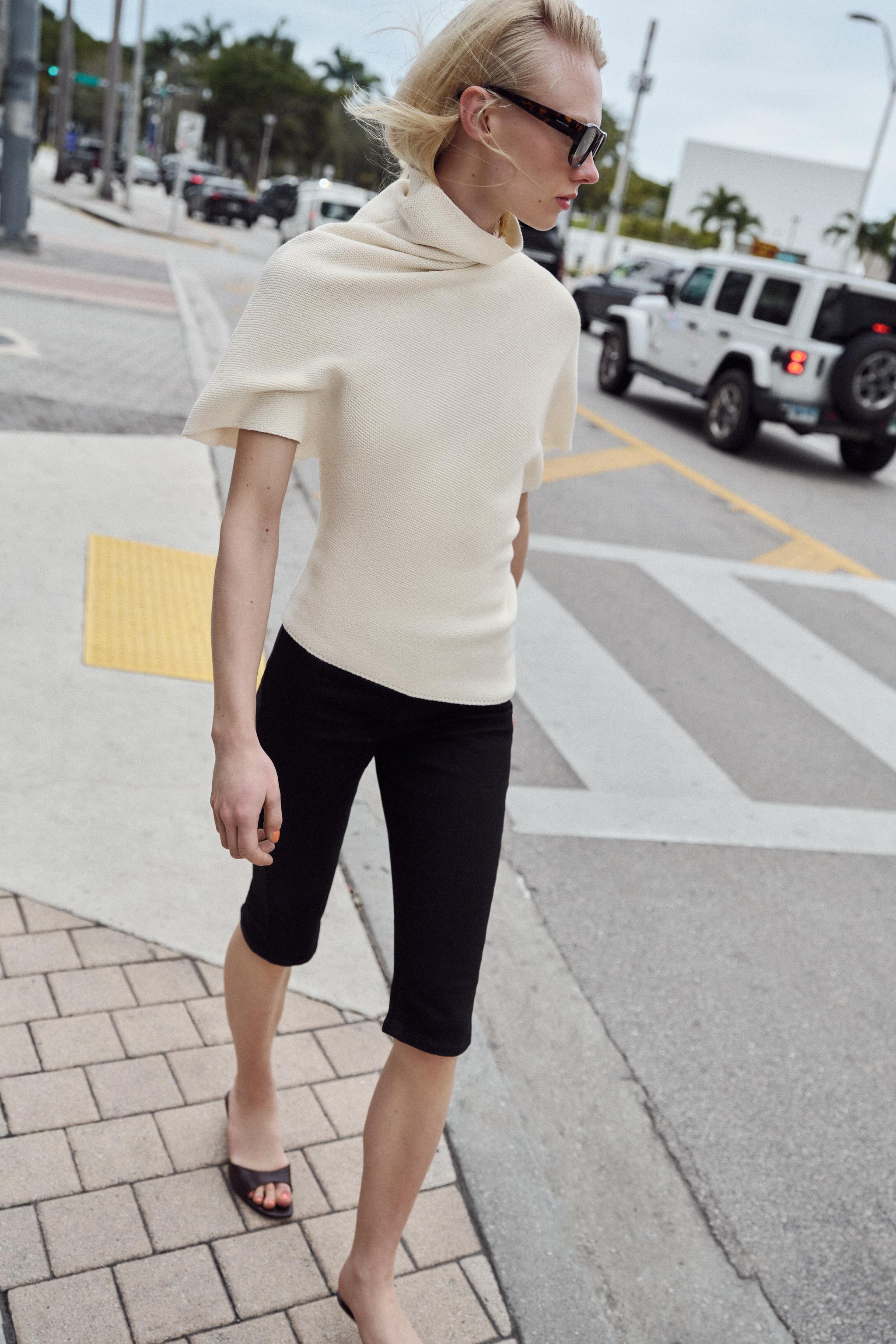 ASYMMETRIC KNIT JUMPER | Zara US