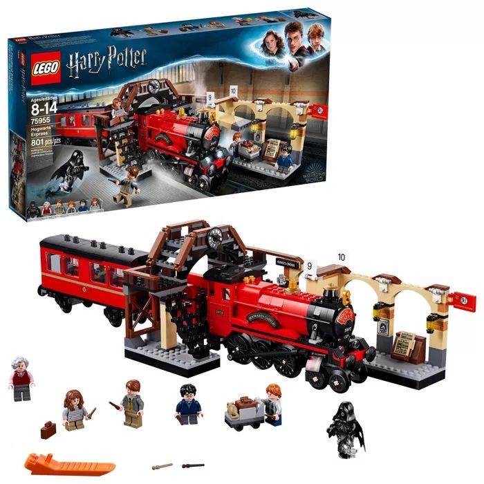 LEGO Harry Potter Hogwarts Express Train Set with Harry Potter Minifigures and Toy Bridge 75955 | Target