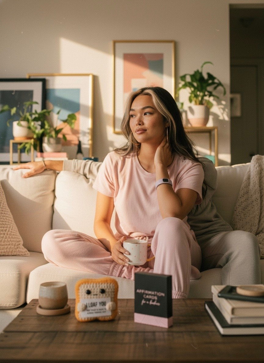 Soft Valentine energy at home 🌸
There’s something about slow mornings, cozy loungewear, and a warm drink that just feels right this time of year. I’ve been leaning into comfort a little extra lately and this is one of those outfits I never want to take off.

Perfect for Valentine’s Day at home, a self-care night, or even gifting someone who loves cozy essentials. Everything is linked and easy to mix with what you already own 🤍

✨ Wearing size Small
✨ Comfy enough to lounge, cute enough for all day
✨ Great Valentine’s gift idea if you’re stuck

Tap to shop the full cozy setup 💕

#LTKMens #LTKSeasonal #LTKdayinmylife