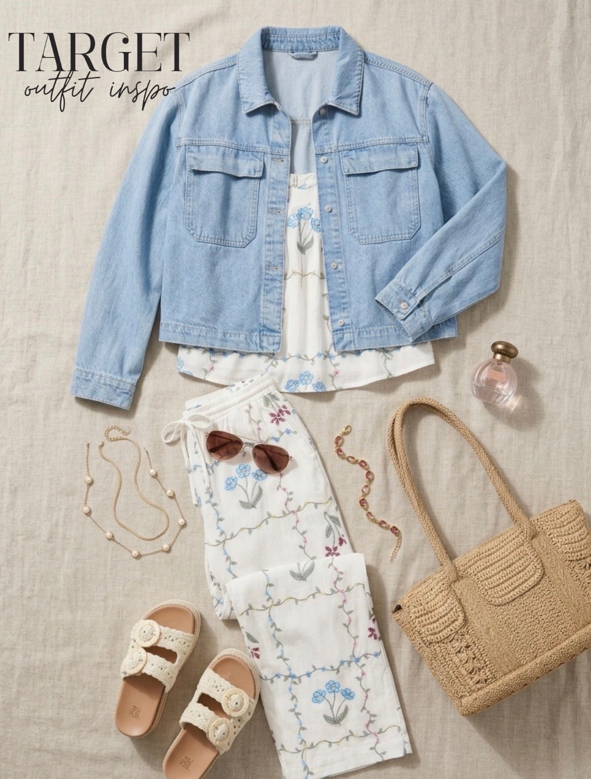 🤍 Summer outfit inspo from TRENDING items from Target 🎯✨🤍

This matching set is going viral and these sandals are a look for less of my favorite Steve Madden sandals.

#LTKootd #LTKSaleAlert
#LTKMothersDay