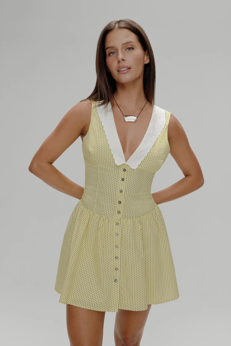 Marley Cotton Mini Dress | Frankies Bikinis