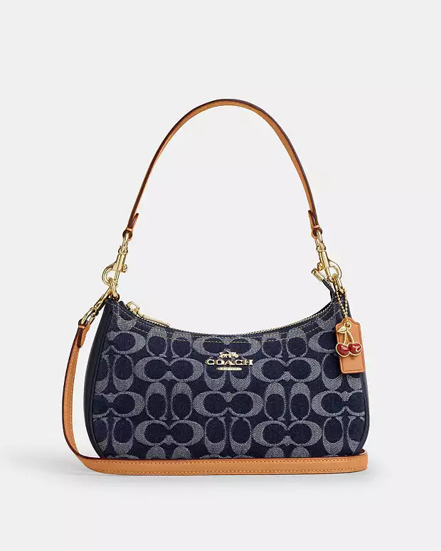 Teri Shoulder Bag In Signature Denim | Coach Outlet US