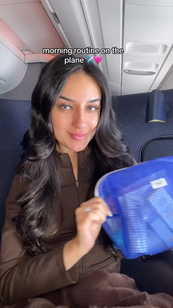 Quick morning routine on the plane!

#LTKbeauty #LTKtravel #LTKstyletip