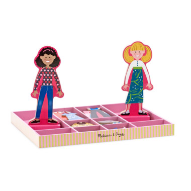 Melissa & Doug Abby & Emma Magnetic Dress Up Dolls | Well.ca