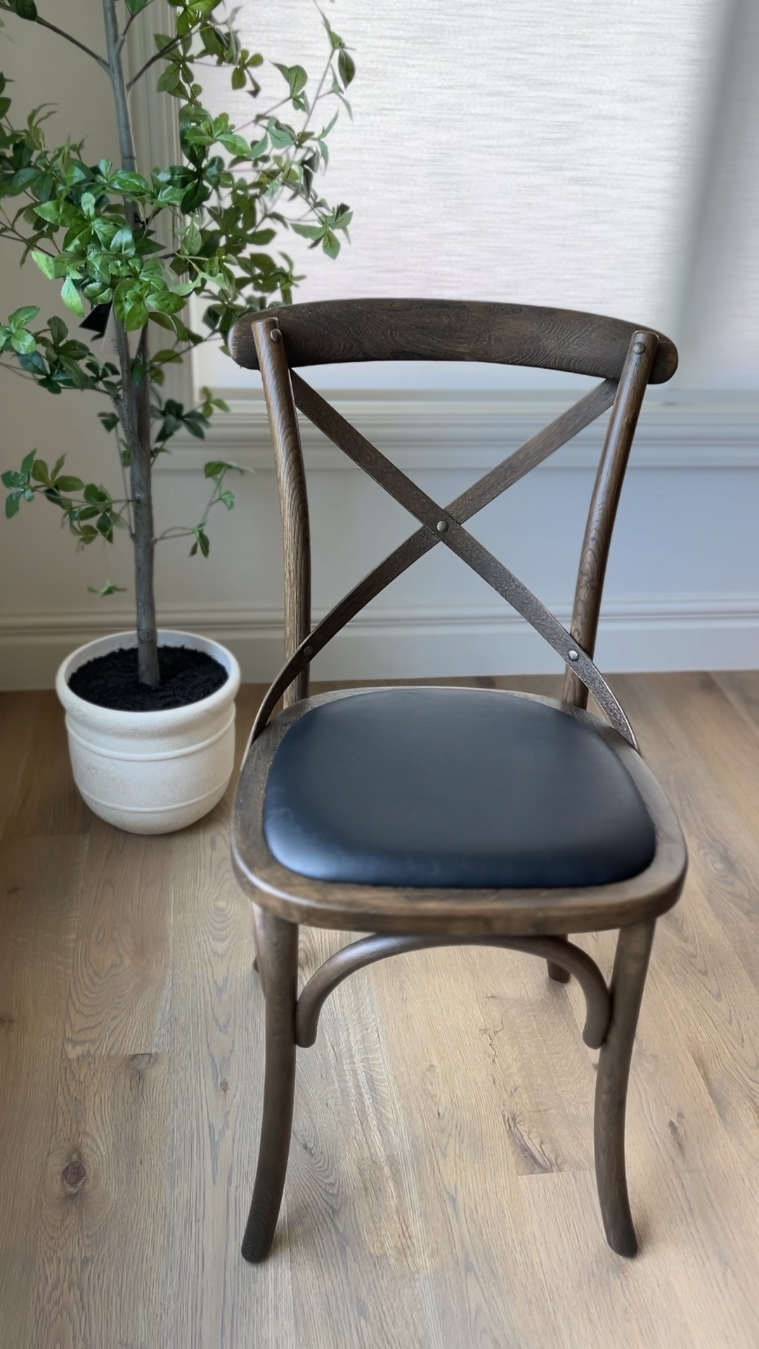 Bistro dining chairs for our breakfast nook. Faux leather seats for comfort and easy wipe down. I’m in love!
#furniture #chair #arhaus

Arhaus chairs, dining chairs, bistro dining chairs, cafe dining chairs, upholstered dining chairs, timeless dining chairs, dining room, kitchen design, kitchen ideas, kitchen furniture, new kitchen furniture. Kitchen style, dining room inspo 

#LTKVideo #LTKStyleTip #LTKHome