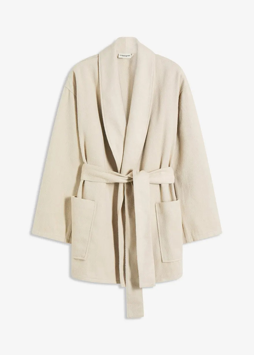 Jacke in Wolloptik | Bonprix DE