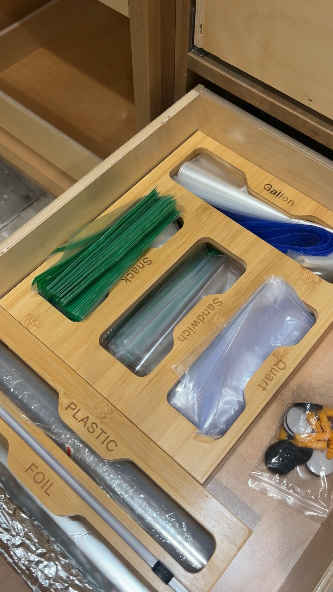 Bag storage organizer. Food storage bag container. Plastic bag storage organization  

#LTKmomlife #LTKdayinmylife #LTKHome