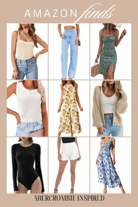 Don’t miss these Abercrombie inspired finds from Amazon Fashion! Scroll down to shop! Xo! 

#LTKStyleTip #LTKFindsUnder50 #LTKSeasonal