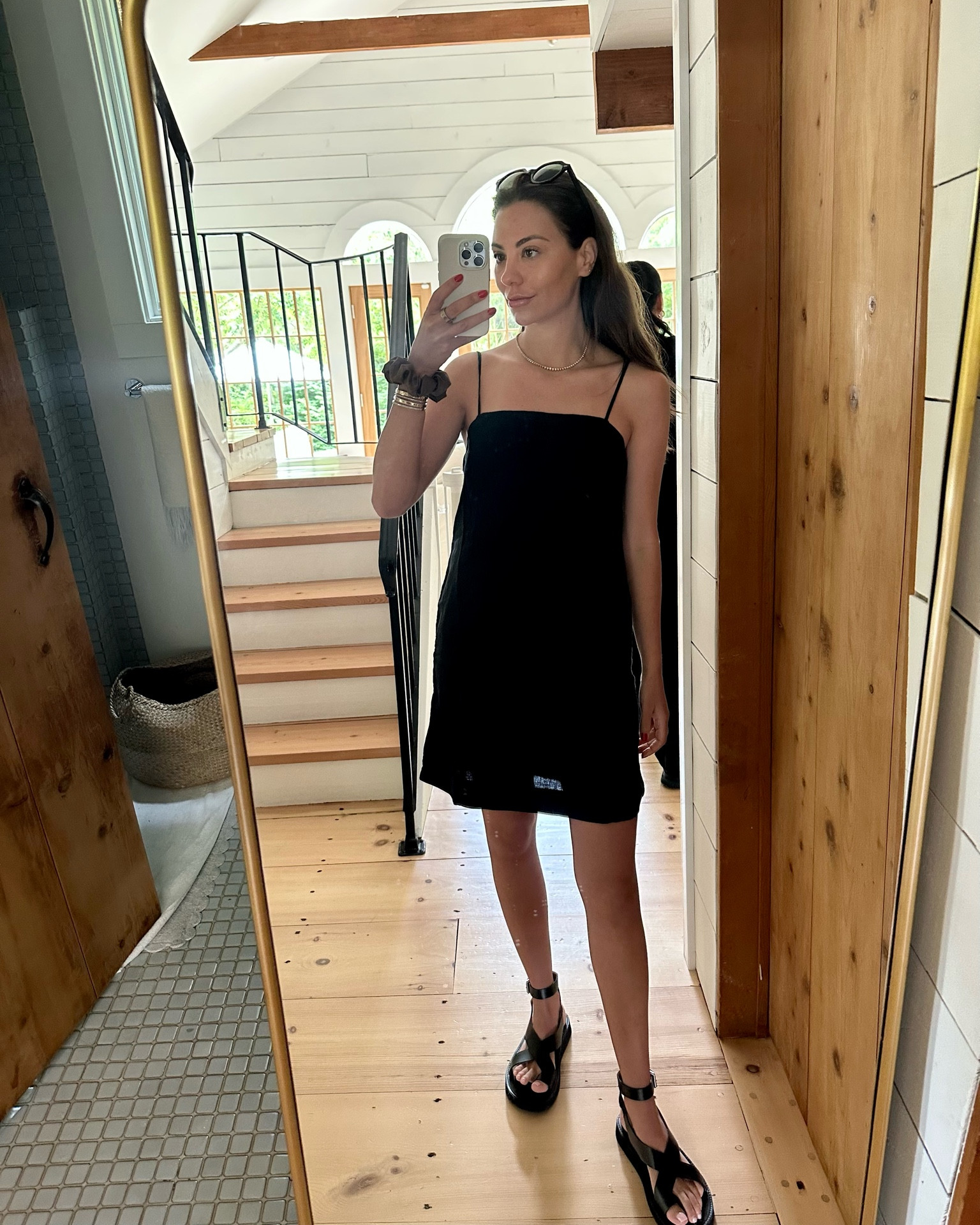 Madewell summer outfit 🖤 love this linen shift dress!

#LTKsalealert #LTKunder100 #LTKFind