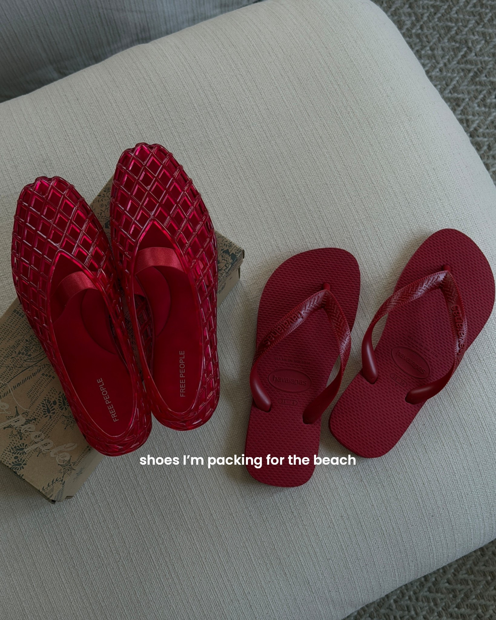 obsessed with these red shoes for spring & summer and can’t wait to pack them with me for the beach! 

#LTKootd #LTKSeasonal #LTKTravel