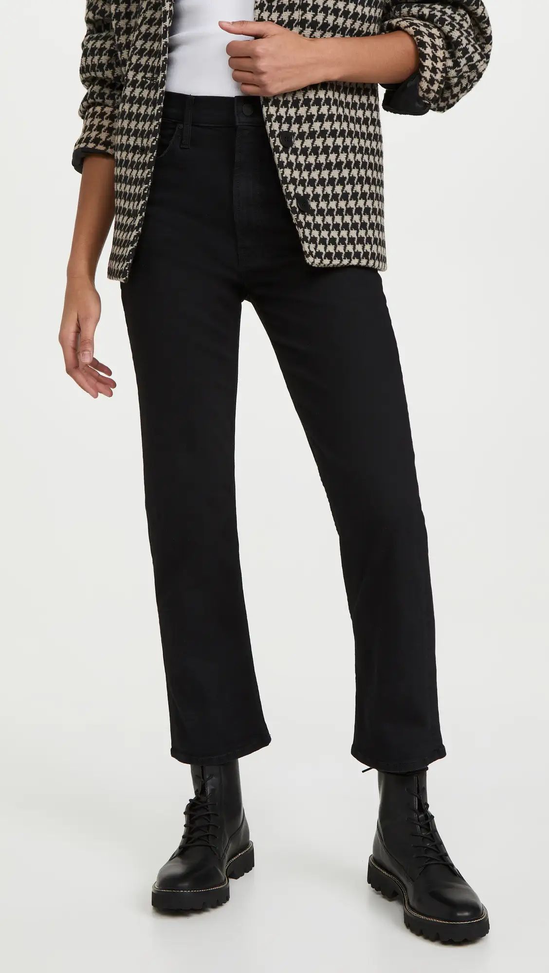 MOTHER High Waisted Rider Ankle Jeans | Shopbop | Shopbop