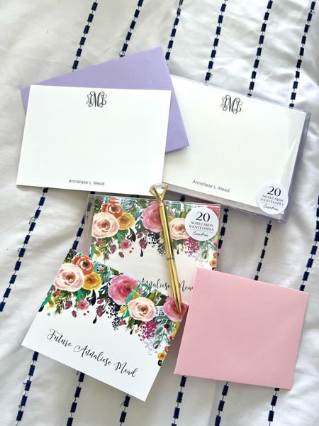 Looking for beautiful and high quality thank you notes and stationery? Check out Curio Press!! They’re a small, female owned business making high quality paper products. I love all of their monogram stationary options! 💕 Use code ANNA10 for 10% off between now and 3/31!

#LTKwedding