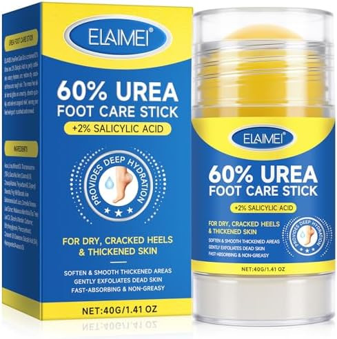 Urea Cream 60 Percent for Feet with 2% Salicylic Acid - Urea Foot Cream for Cracked Heels and Dry... | Amazon (UK)