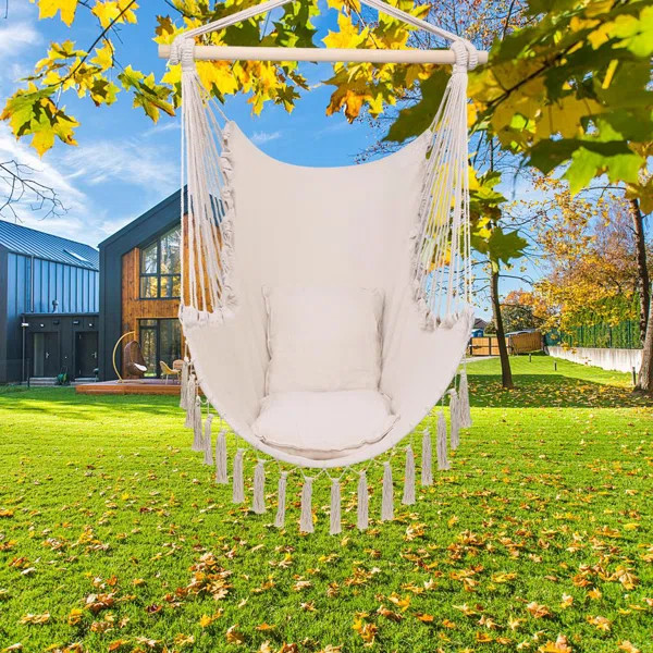 Scarborough Terylene Tassel Chair Hammock | Wayfair North America
