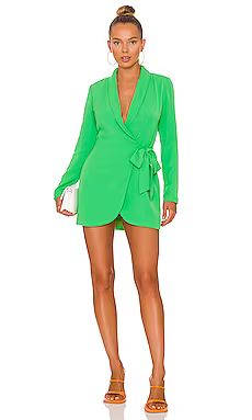 Halley Blazer Wrap Dress
                    
                    MORE TO COME | Revolve Clothing (Global)