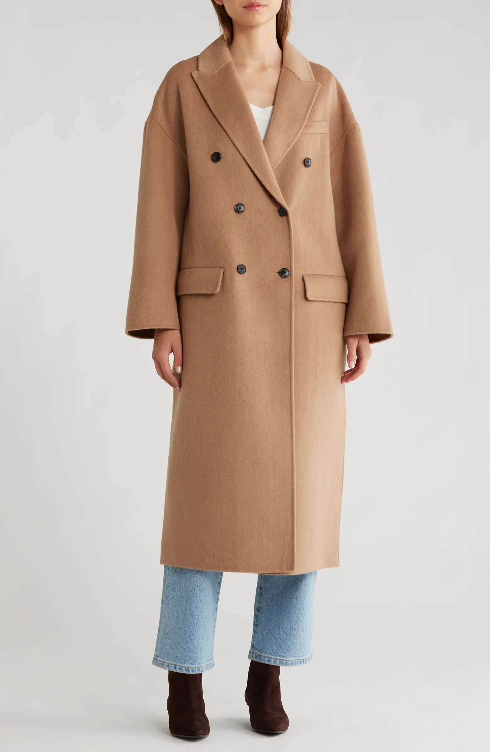Reiss Lara Double Breasted Coat | Nordstrom | Nordstrom