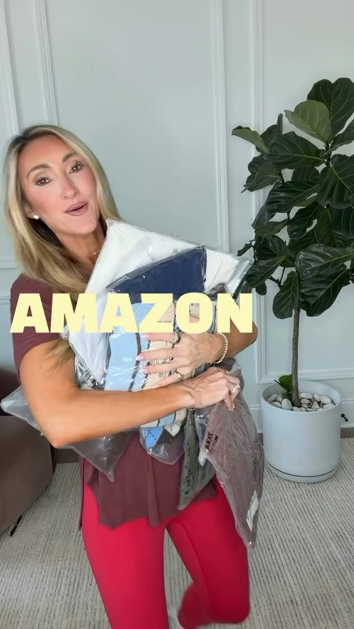 Comment LOVE to shop! Amazon unboxing with fall new arrivals ✨

Fall fashion, fall style, casual sweater, argyle, elevated casual, elevated fall outfits, good denim #fallfashion #momof4