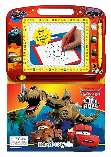 Disney / Pixar Cars on the Road Read & Doodle - Learning resources for kids, a magnetic drawing p... | Amazon (US)